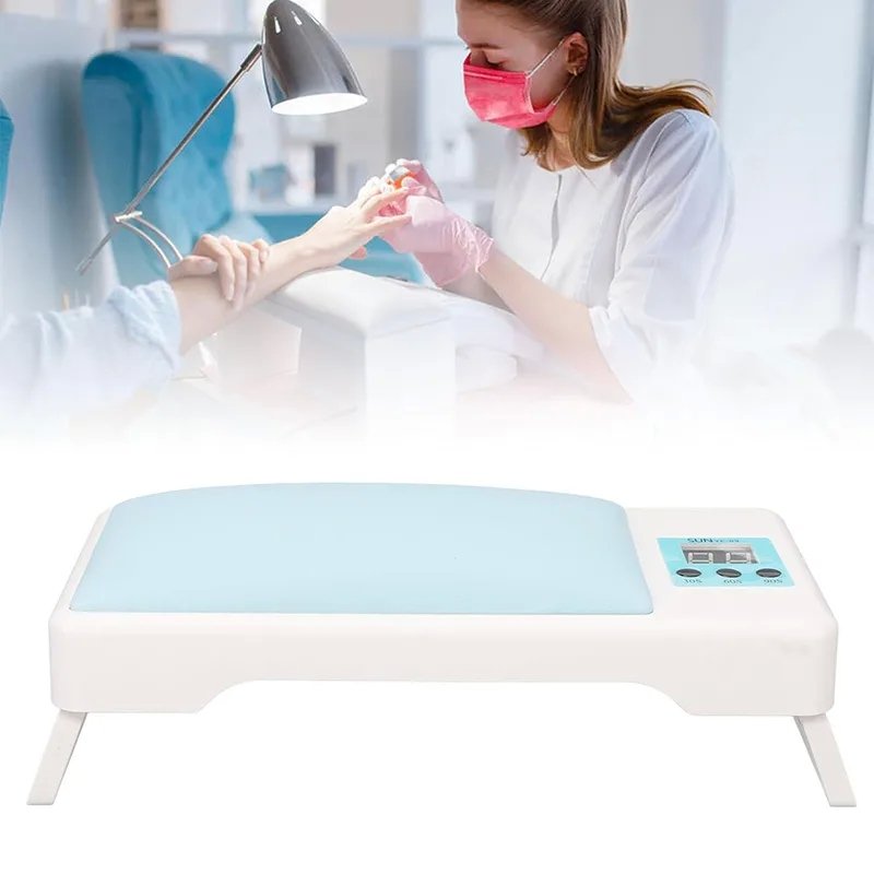 Lampada UV LED Professionale 120W per Unghie con Cuscino e Design Pieghevole