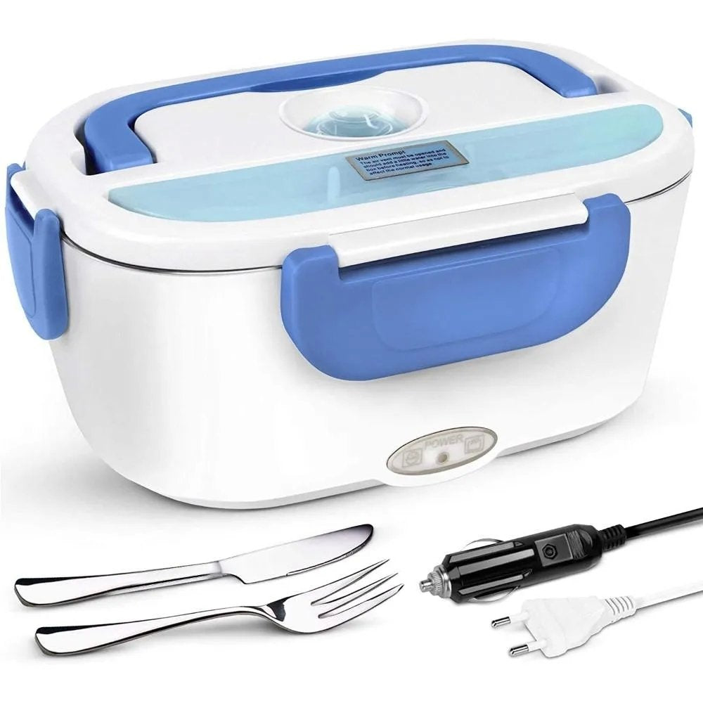 Porta Pranzo Elettrico a Doppio Scomparto con Riscaldamento Rapido