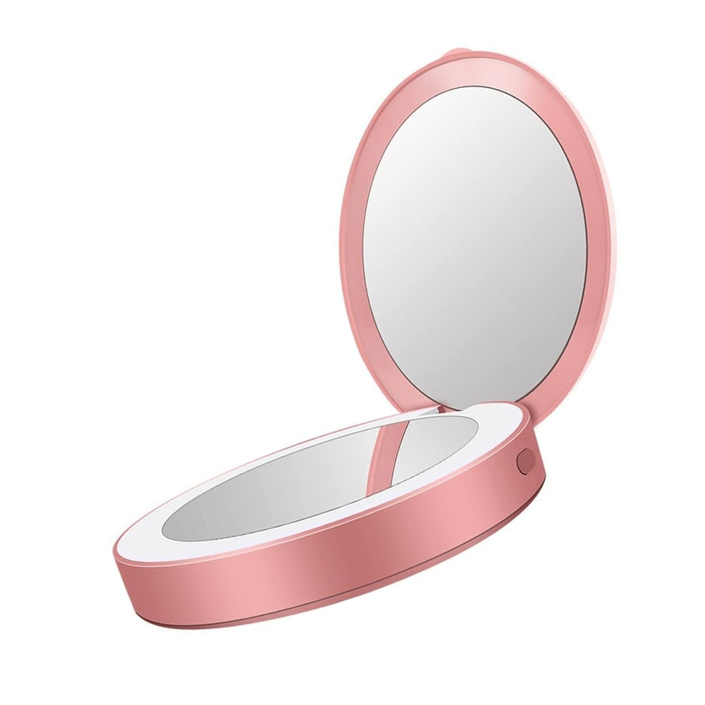Specchio da Trucco LED Ricaricabile con Powerbank Integrato
