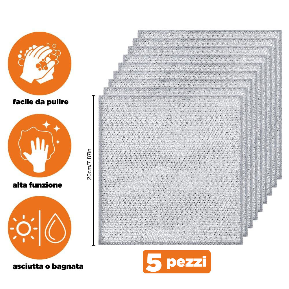 Panni Metallici Antigraffio Multiuso