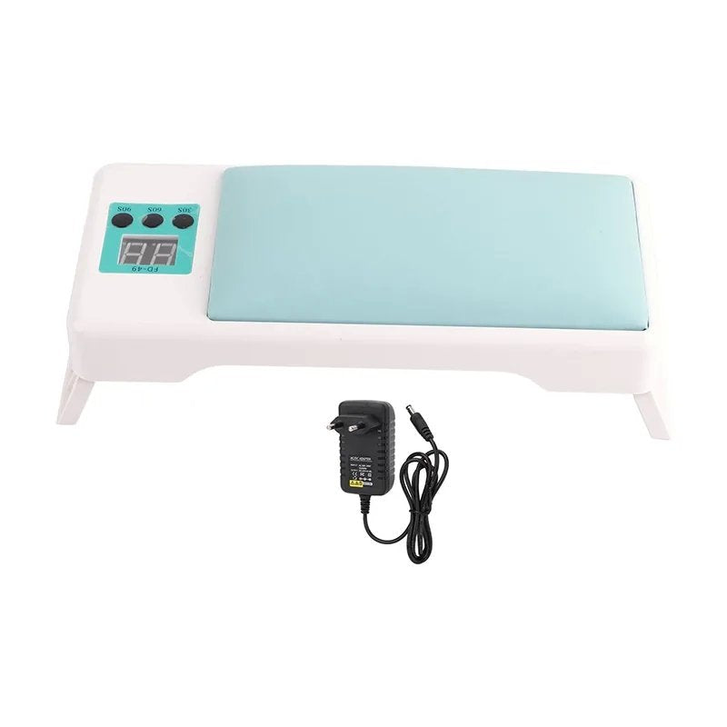 Lampada UV LED Professionale 120W per Unghie con Cuscino e Design Pieghevole