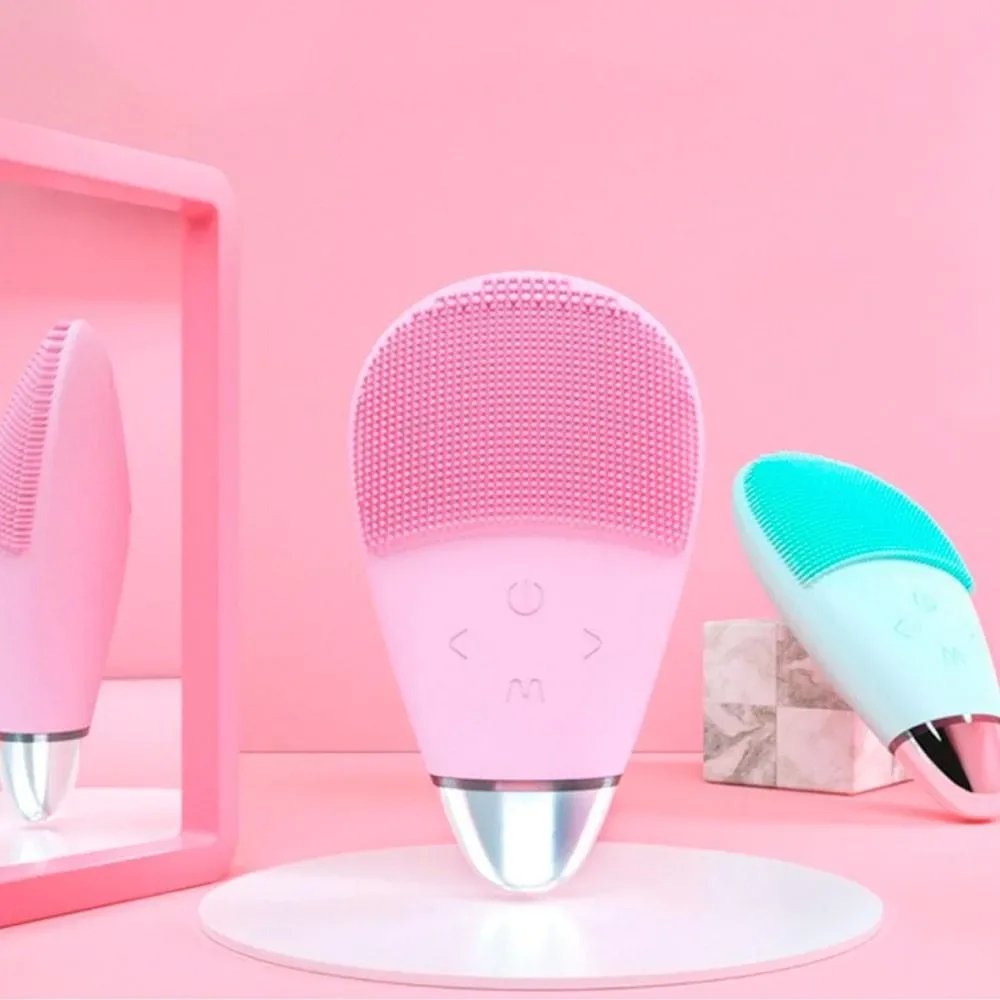 Spazzola Elettrica Viso con Massaggio Vibrante