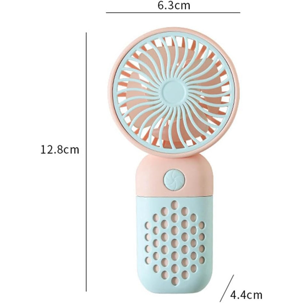 Ventilatore Tascabile Ricaricabile 2 in 1