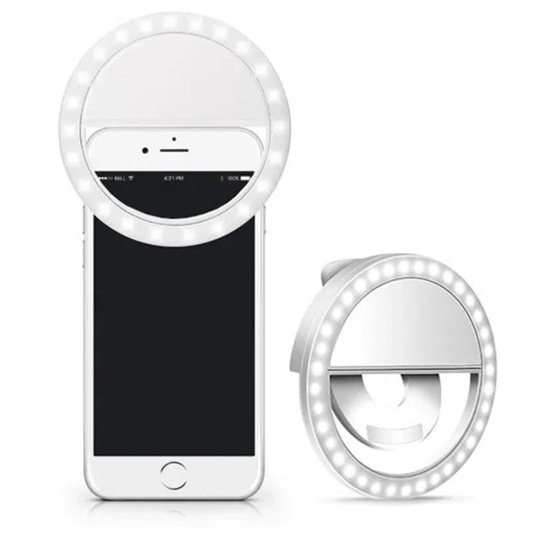 Mini Ring Light LED Portatile per Smartphone