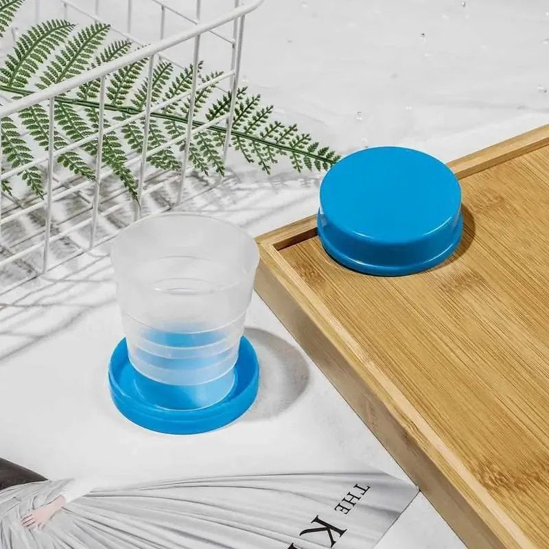 Bicchiere Pieghevole in Silicone