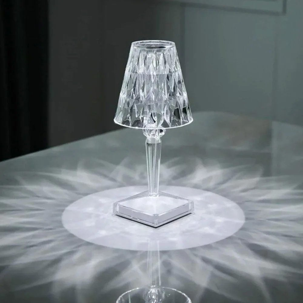 Lampada da Tavolo Effetto Cristallo Touch