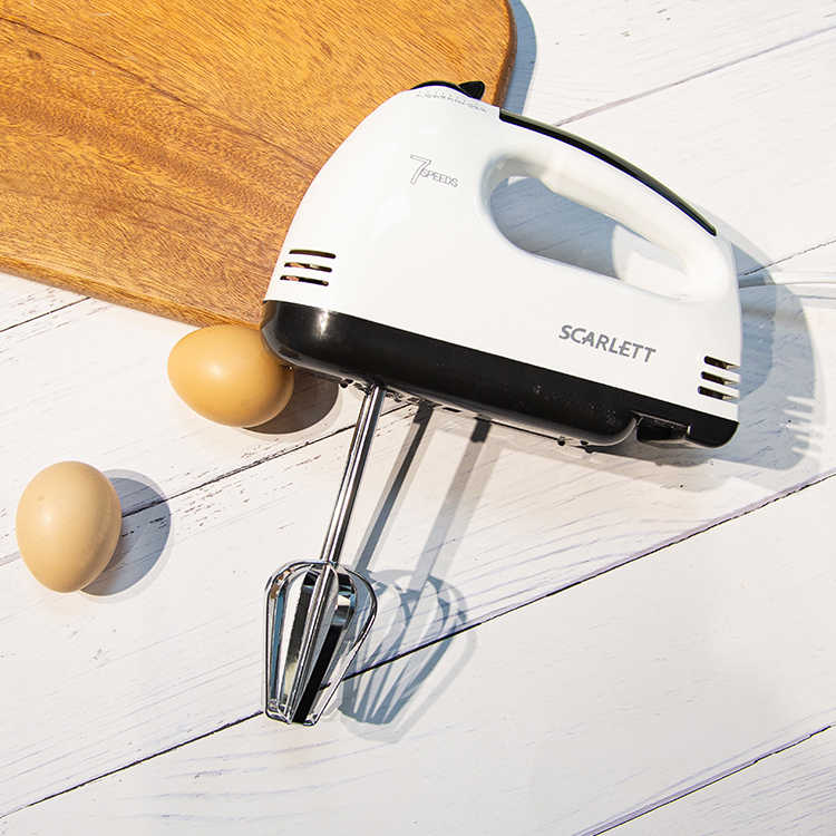 Frullatore Elettrico da Cucina con Fruste Acciaio Inox