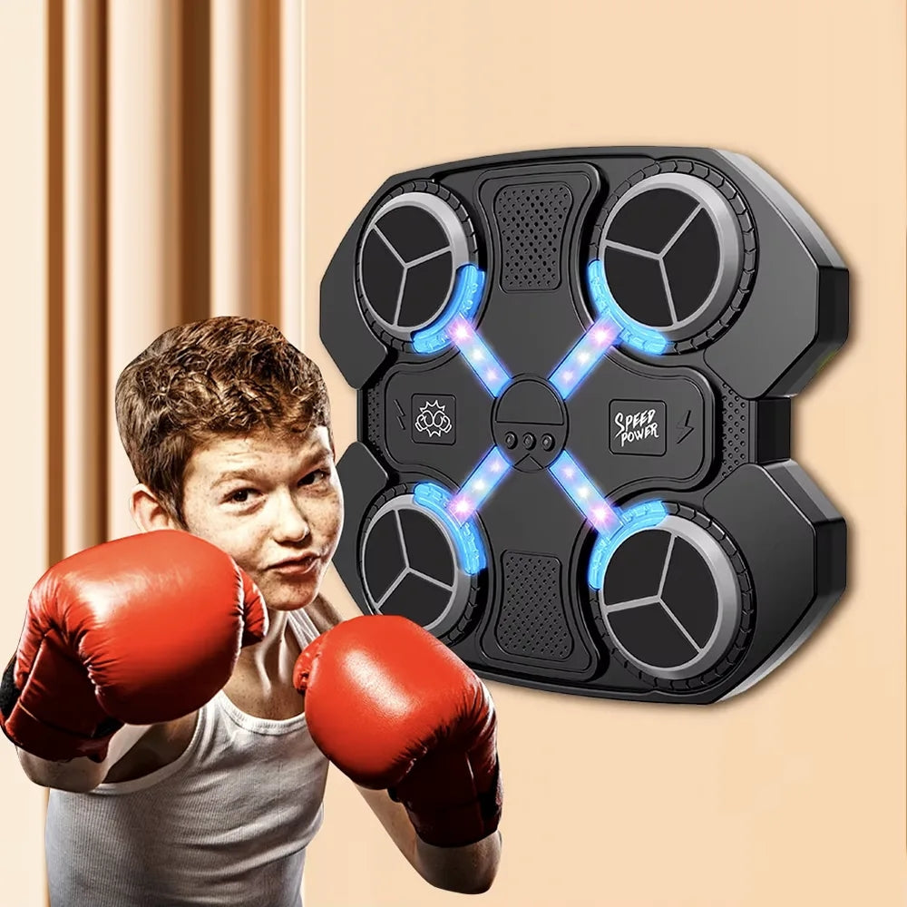 Power Combat Kids – Manichino da Parete Smart per Bambini con Musica e Allenamento Fitness