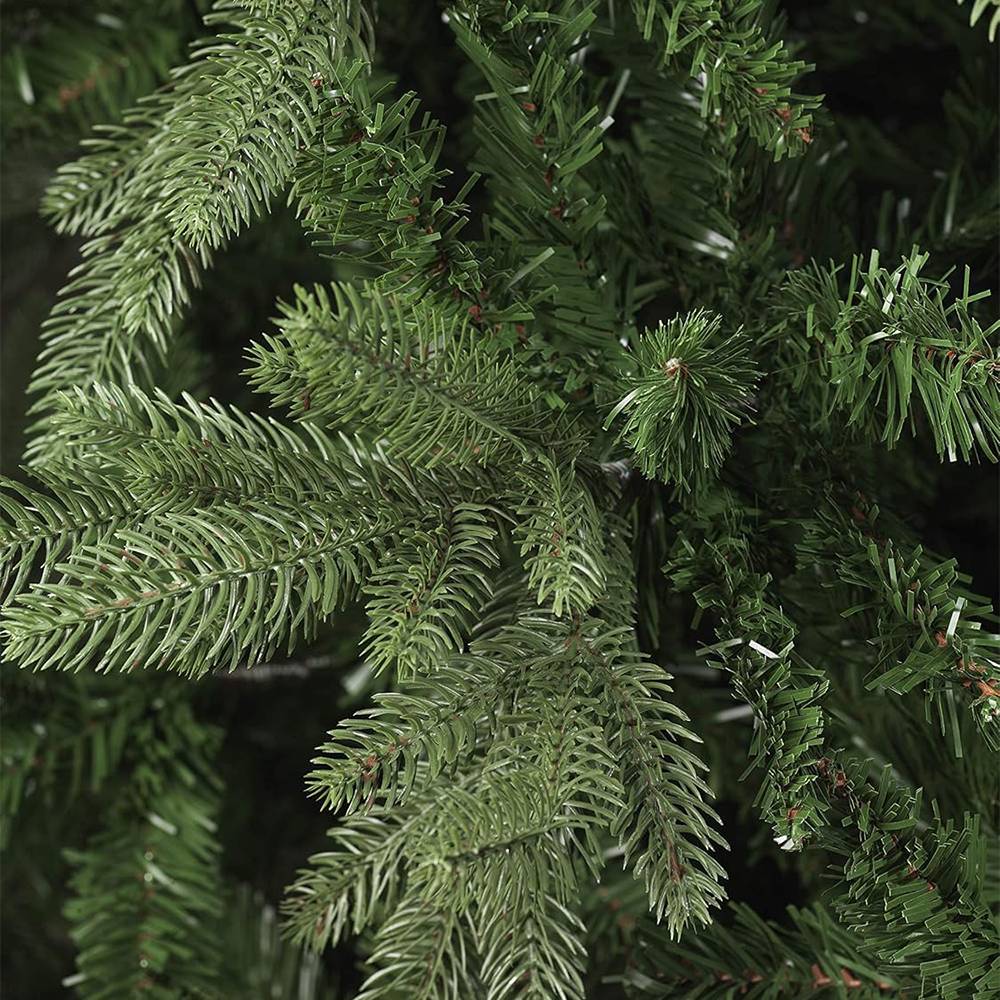 Albero Di Natale Artificiale 180 Cm PVC Con 520 Rami E Base Metallica