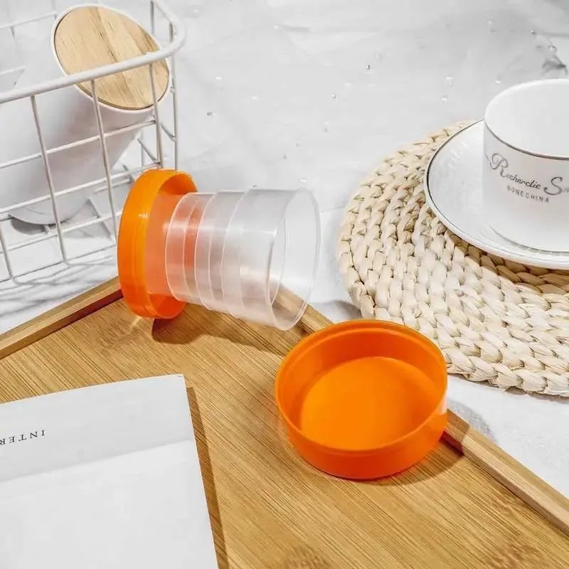 Bicchiere Pieghevole in Silicone