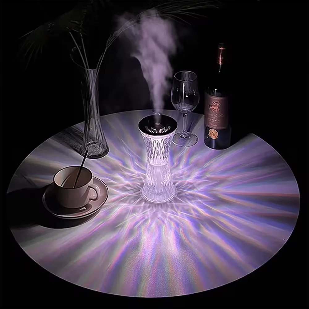 Umidificatore Elegante con Nebulizzazione Continua