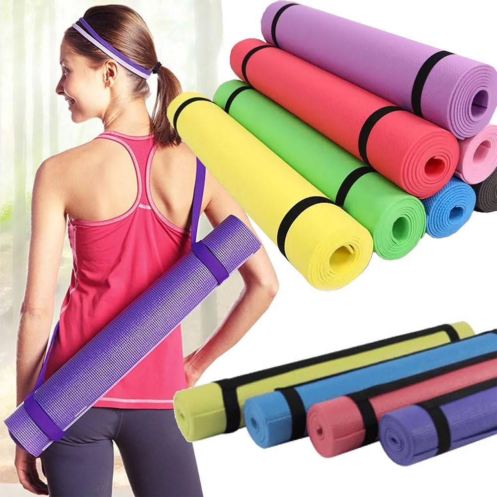 Tappetino Yoga Multiuso Antiscivolo con Chiusura Elastici