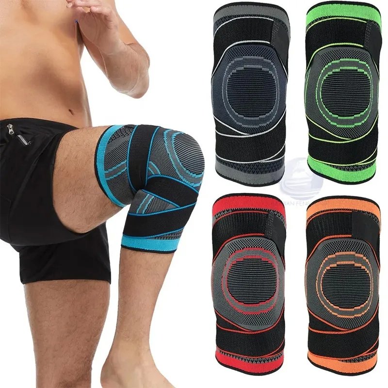 Ginocchiere a Compressione Regolabili Sportive