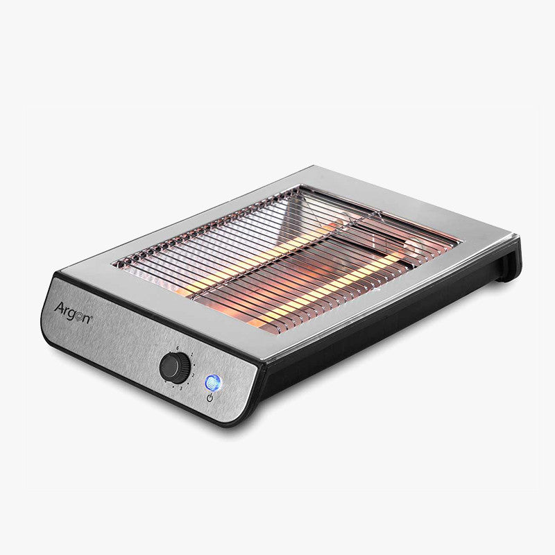 Tostapane Orizzontale Acciaio Inox 600W