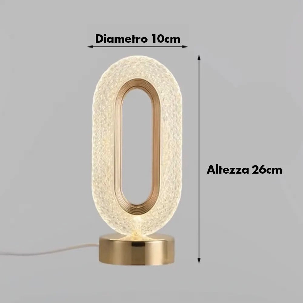 Lampada da Tavolo LED Ricaricabile Touch Regolabile