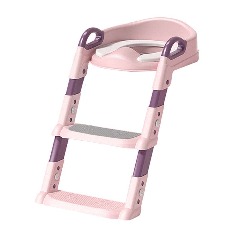 Sedile WC per Bambini con Scaletta Ergonomica Antiscivolo