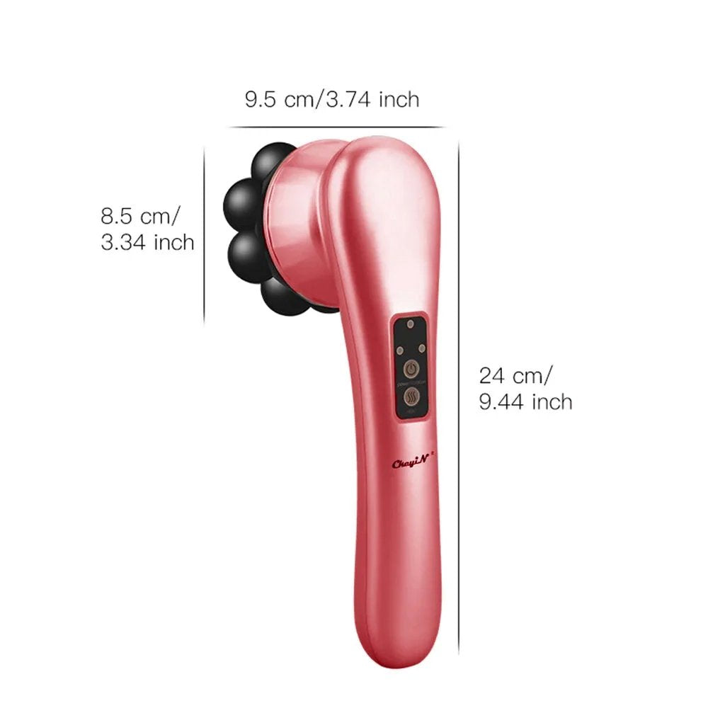 Massaggiatore Magnetico Portatile Multifunzionale con Sfere Rotanti a 360°
