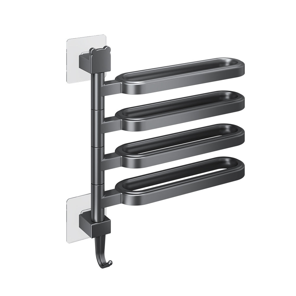 Portasciugamani Multiuso da Parete Senza Fori in ABS Impermeabile