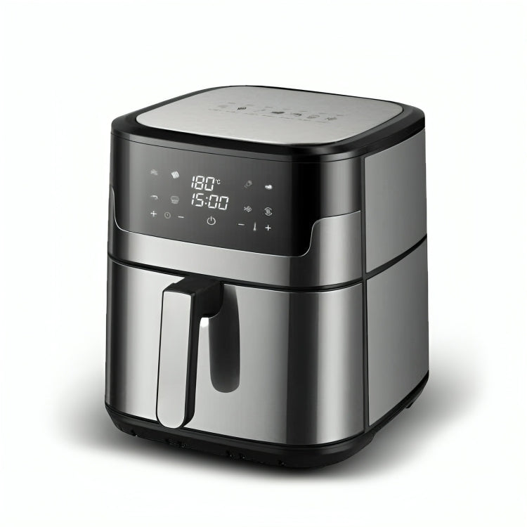 Friggitrice ad Aria 12 Litri Digitale Acciaio Inox con Display LED e Controllo a Manopola