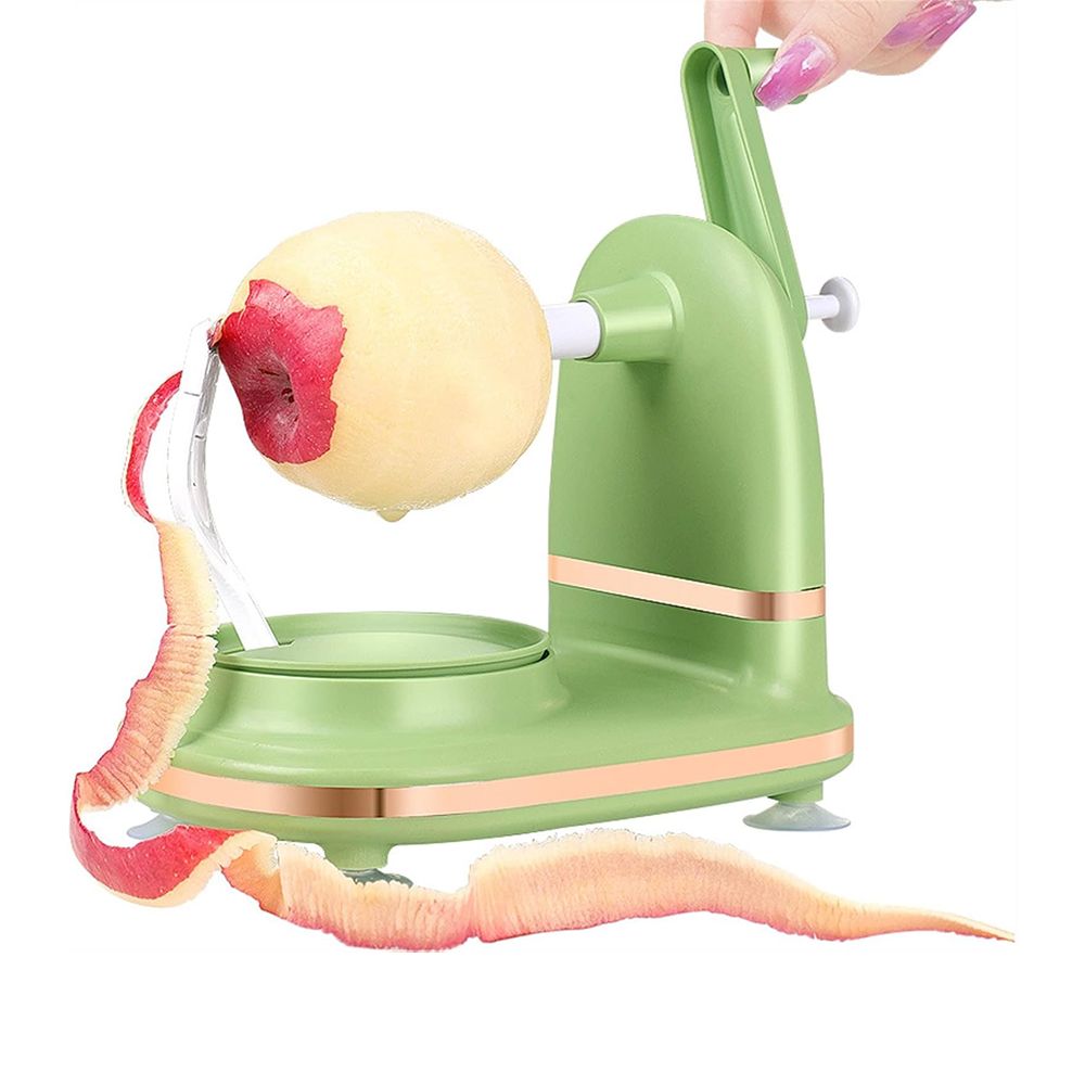 Pelapatate e Affettatrice Manuale per Frutta e Verdura, Sbuccia e Affetta