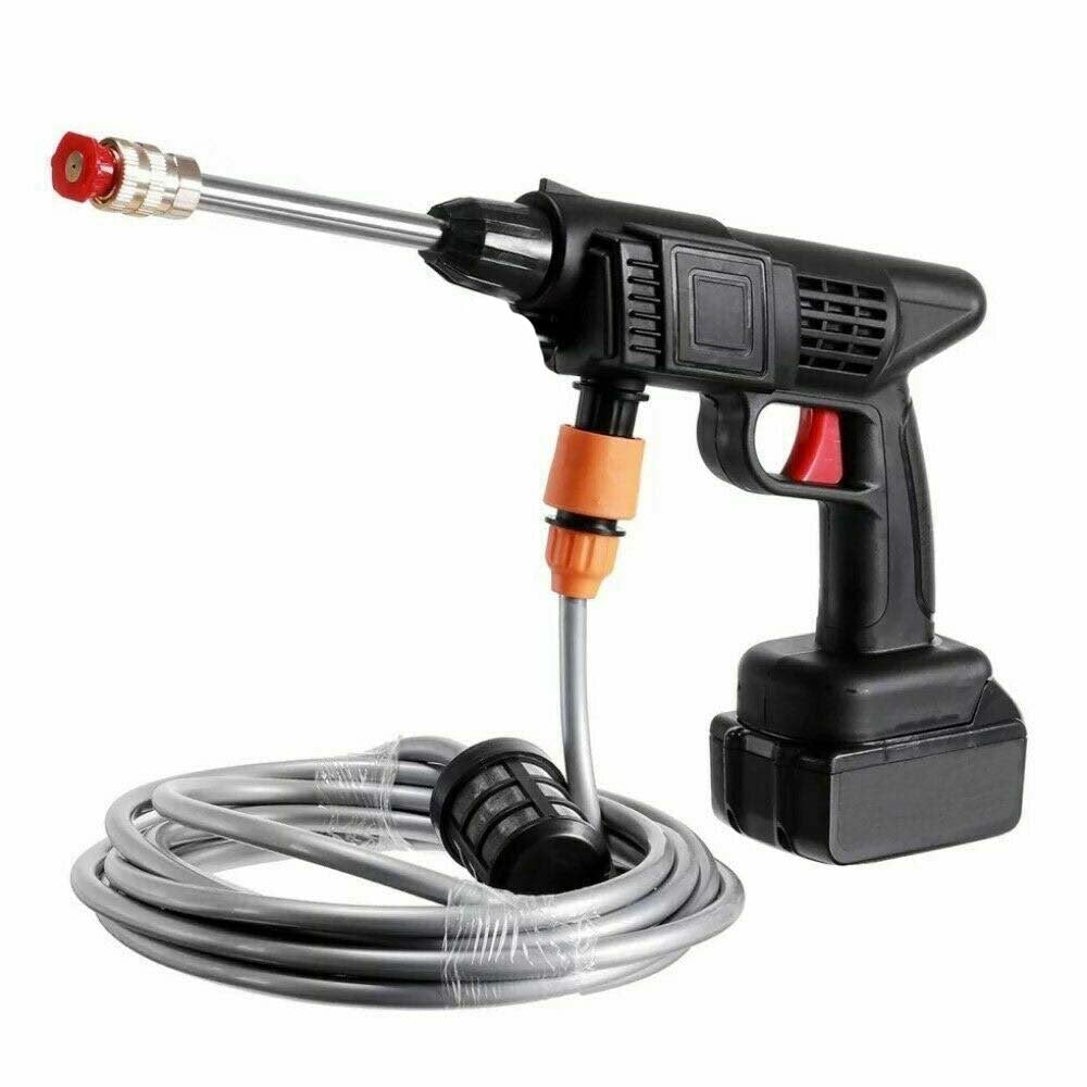 Pistola Idropulitrice a Batteria 48V ad Alta Pressione con Accessori Inclusi