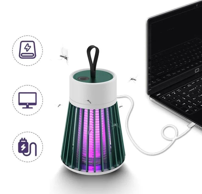 Lampada Led Uccidi Insetti Portatile Ricaricabile USB