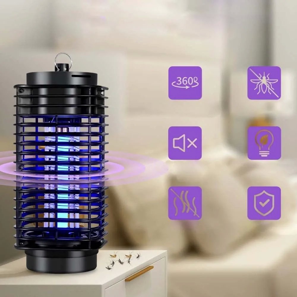 Lampada Led UV Antizanzare per Uso Interno ed Esterno