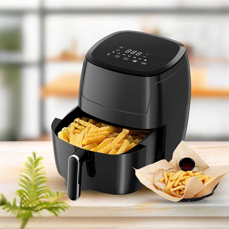 Friggitrice ad Aria 15L Multifunzione 4 in 1 con Display LCD Digitale e Controllo Temperatura