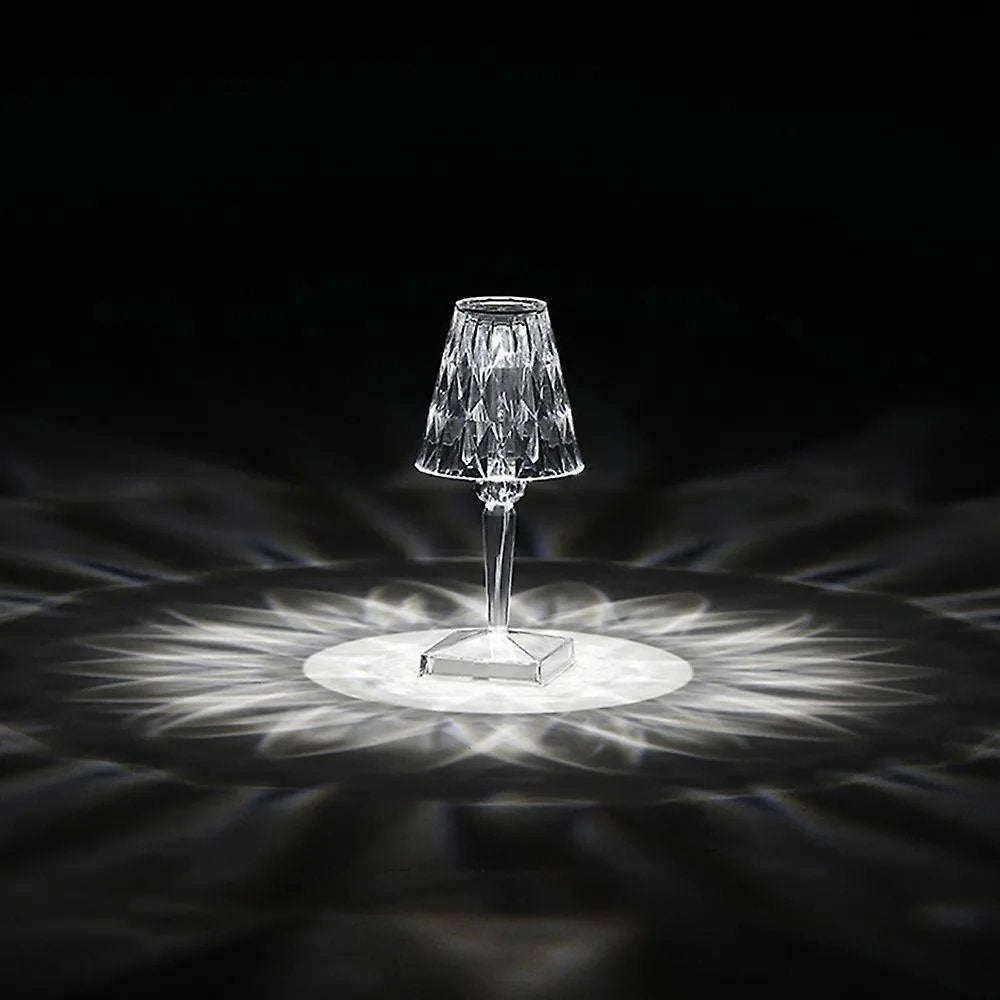 Lampada da Tavolo Effetto Cristallo Touch