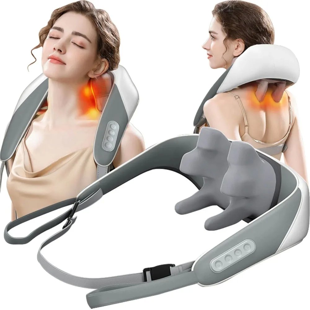 Massaggiatore Shiatsu Senza Fili Ricaricabile