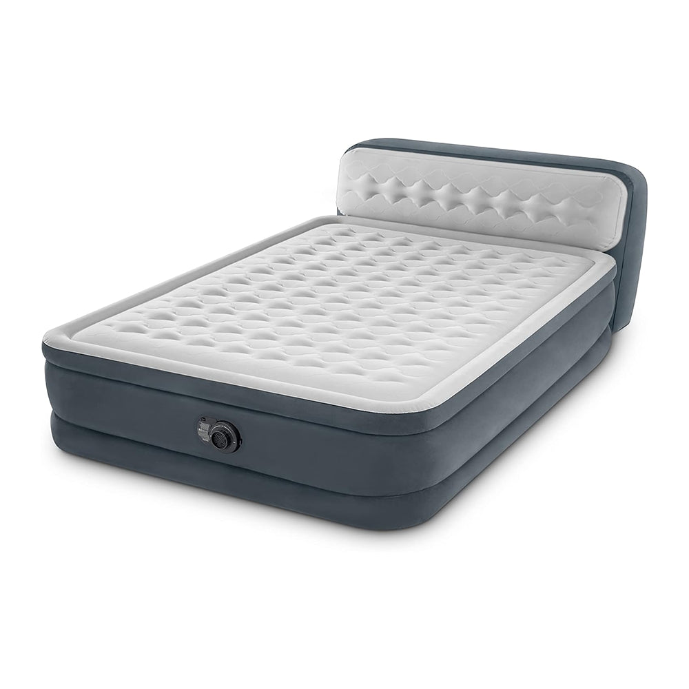 Materasso Gonfiabile Deluxe con Pompa Elettrica Integrata e Tecnologia Fiber-Tech