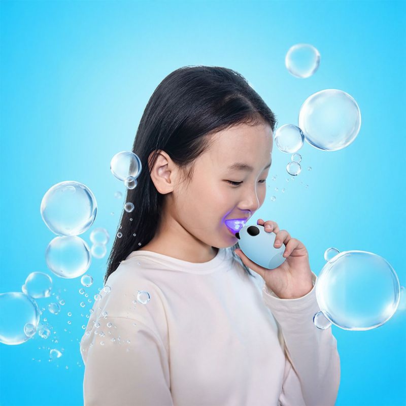 Spazzolino Elettrico Bambini Ultrasuoni a Forma di U Delicato e Divertente