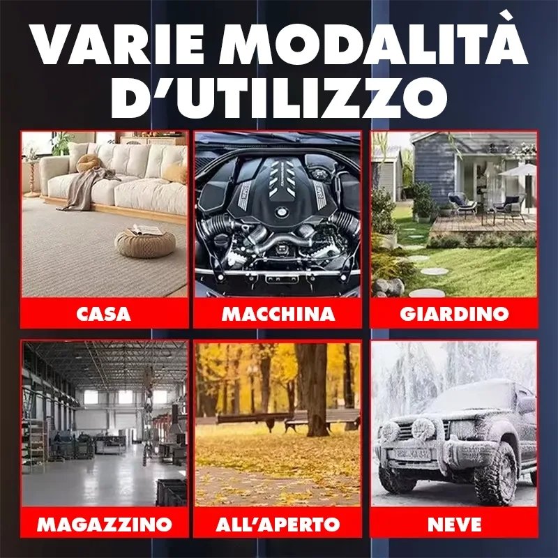Soffiatore Elettrico Portatile Senza Fili 18V