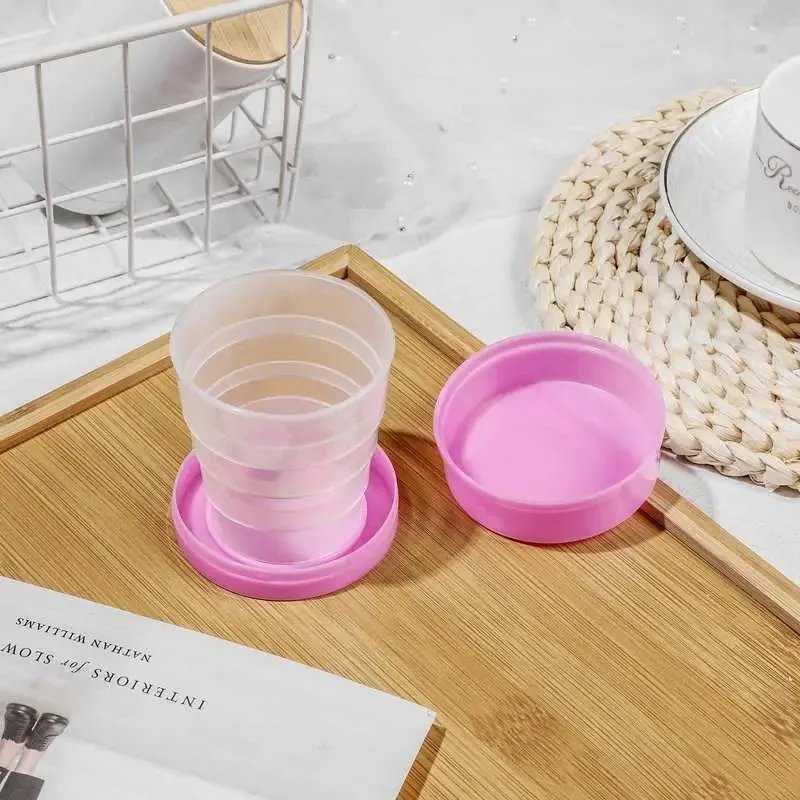 Bicchiere Pieghevole in Silicone