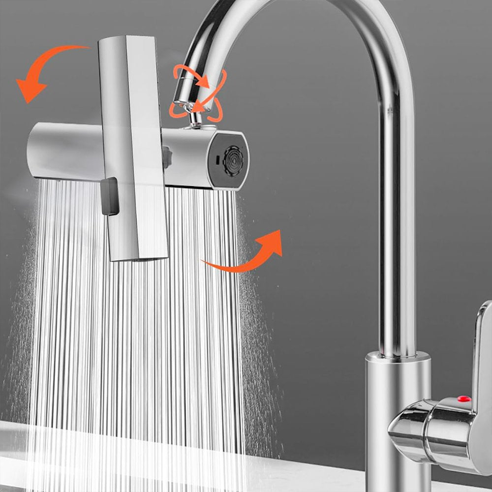 Rubinetto Girevole Universale 360° con Getti Multipli