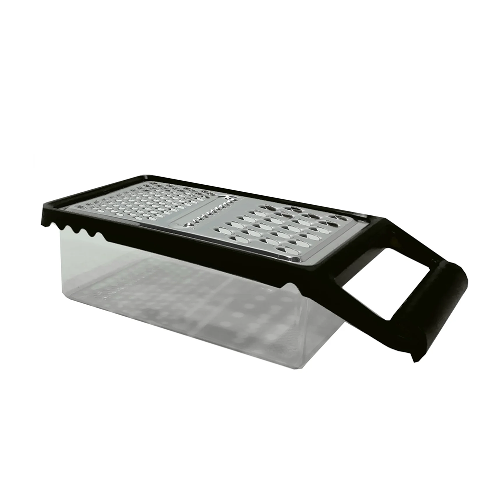 Grattugia Multiuso con Contenitore Integrato – Pulizia e Precisione in Cucina