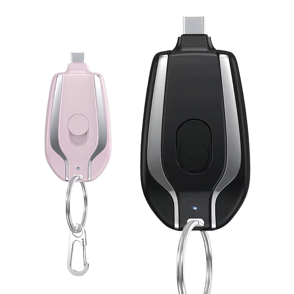 Power Clip Mini Power Bank Portachiavi Ricaricabile