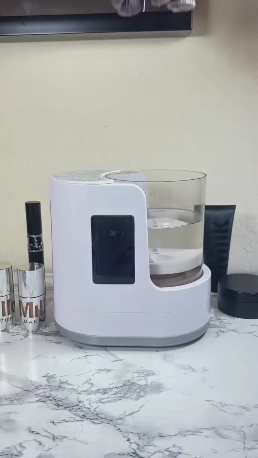 Lava e Asciuga Pennelli Trucco Automatico 3 in 1