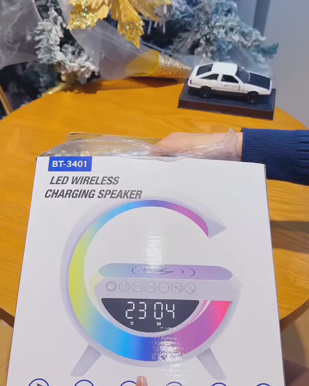 Space GLX Dock Lamp stazione di ricarica wireless