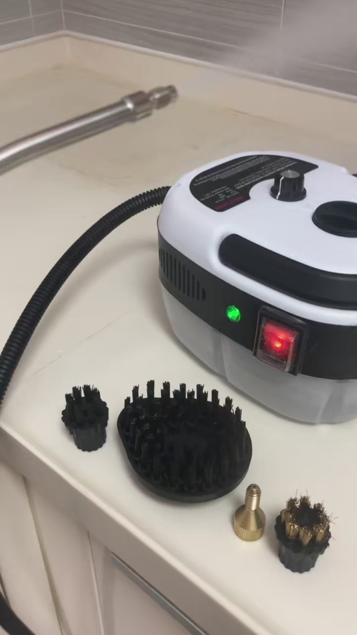 Idropulitrice a Vapore 2500W – Pulizia Profonda con 6 Livelli di Potenza